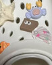 名创优品（MINISO）洞洞鞋女男款EVA夏外穿沙滩凉鞋防滑踩屎感情侣 卡其+趣味零食 实拍图
