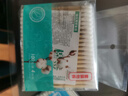 海氏海诺棉签棒400只 一次性双头脱脂棉成人婴儿掏耳化妆清洁消毒便携4包 实拍图