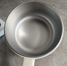 美的（Midea）电煮锅 小电锅 不锈钢0涂层电热锅 宿舍小锅多功能锅 1.6L学生寝室一体泡面小火锅XZC2017G 配蒸笼 实拍图