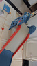 乖乖熊儿童滑滑梯室内 家用小型宝宝滑梯折叠0-2岁幼稚园小孩玩具游乐园 萌萌龙（蓝） 实拍图