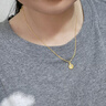 礼意久久黄金四叶草项链女款女生生日礼物女士送老婆妈妈2026新款实用吊坠 实拍图