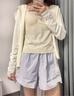 蕉内凉皮3系女士防晒衣服速干透气修身凉感薄防紫外线夏季外套新款 米白 L 实拍图
