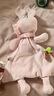 babycare婴儿安抚玩具毛绒手指玩偶手偶玩具动物手套可咬布偶儿童礼物 【抗菌安抚巾】埃丝特-粉色 实拍图