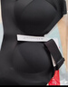 婷美无痕双提拉内衣女大胸显小聚拢收副乳防下垂无钢圈柔软运动文胸罩 实拍图