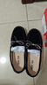 Walker Shop奥卡索休闲鞋女单鞋职场软底豆豆鞋女一脚蹬平底乐福鞋女C131016 实拍图