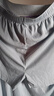 浪莎女士睡衣女夏季薄款凉感柔顺丝滑慵懒风舒适家居服可外穿2026蓝色 实拍图