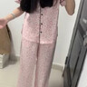 维多利亚的秘密（Victoria's Secret）维密 单依纯同款宅度假天丝绵柔印花凉感睡衣家居服套装女不易皱 实拍图