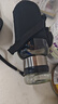 【送杯套】大容量加厚玻璃杯子便携杯茶水分离带杯套泡茶水杯 透明 1000ml吨吨桶 1只装 实拍图