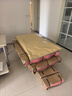 可颜上下铺床儿童床男孩女孩卡通高低床子母床双层床小户型实木上下床 柜梯款 上床宽115  下床宽135 实拍图