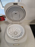 美的（Midea）【价保618】小碧玉电饭煲小型2-3人3升0氟有钛陶瓷白玉内胆家用电饭锅煮粥智能预约多功能锅RE360 实拍图