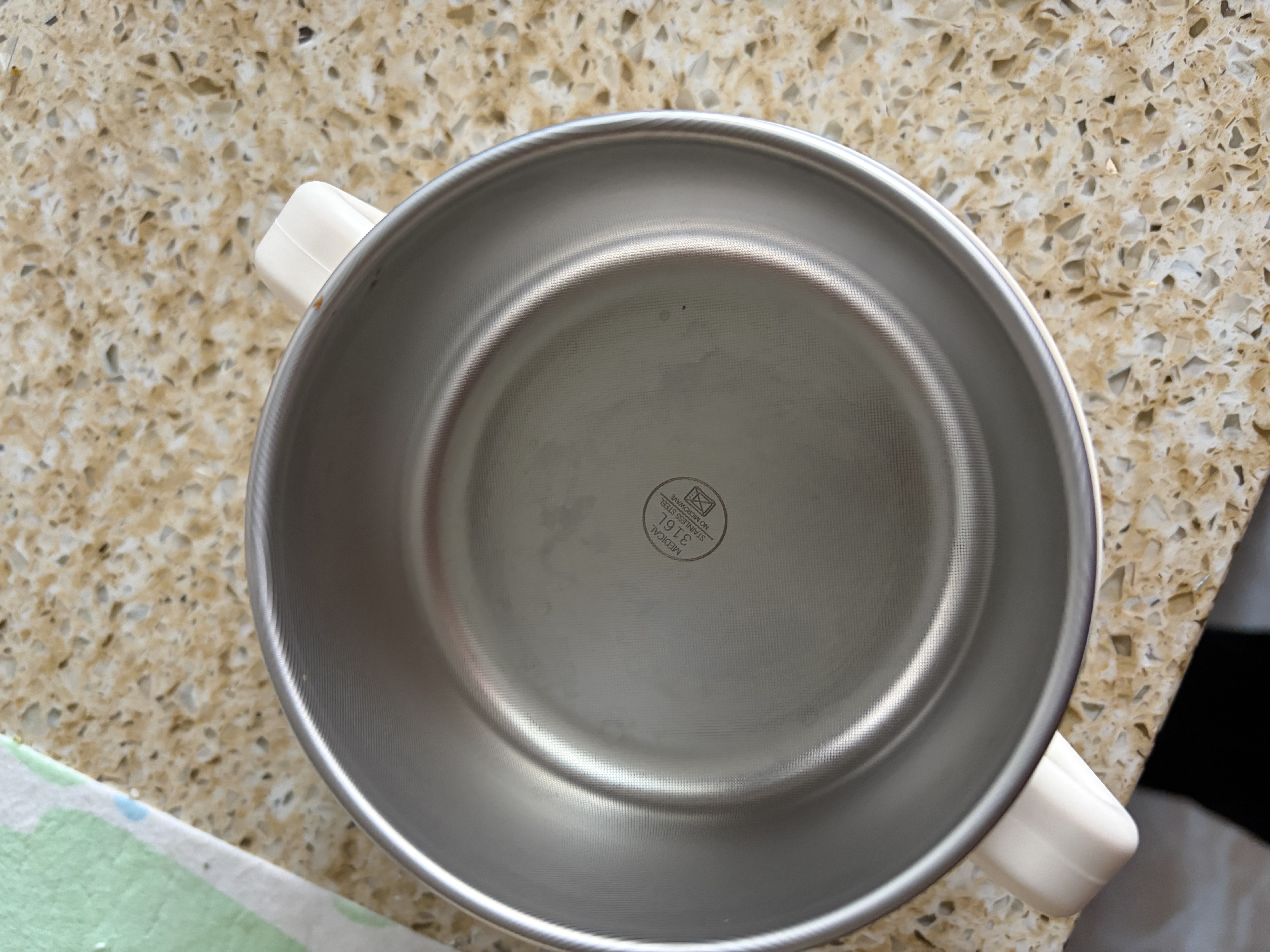 小雅象宝宝恒温碗充电加热免注水儿童智能电子保温吸管辅食碗+快充饭盒 实拍图