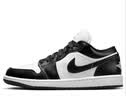 Jordan男女休闲鞋 AJ1熊猫 AJ 1高级感潮流运动鞋DC0774-101黑白41 实拍图