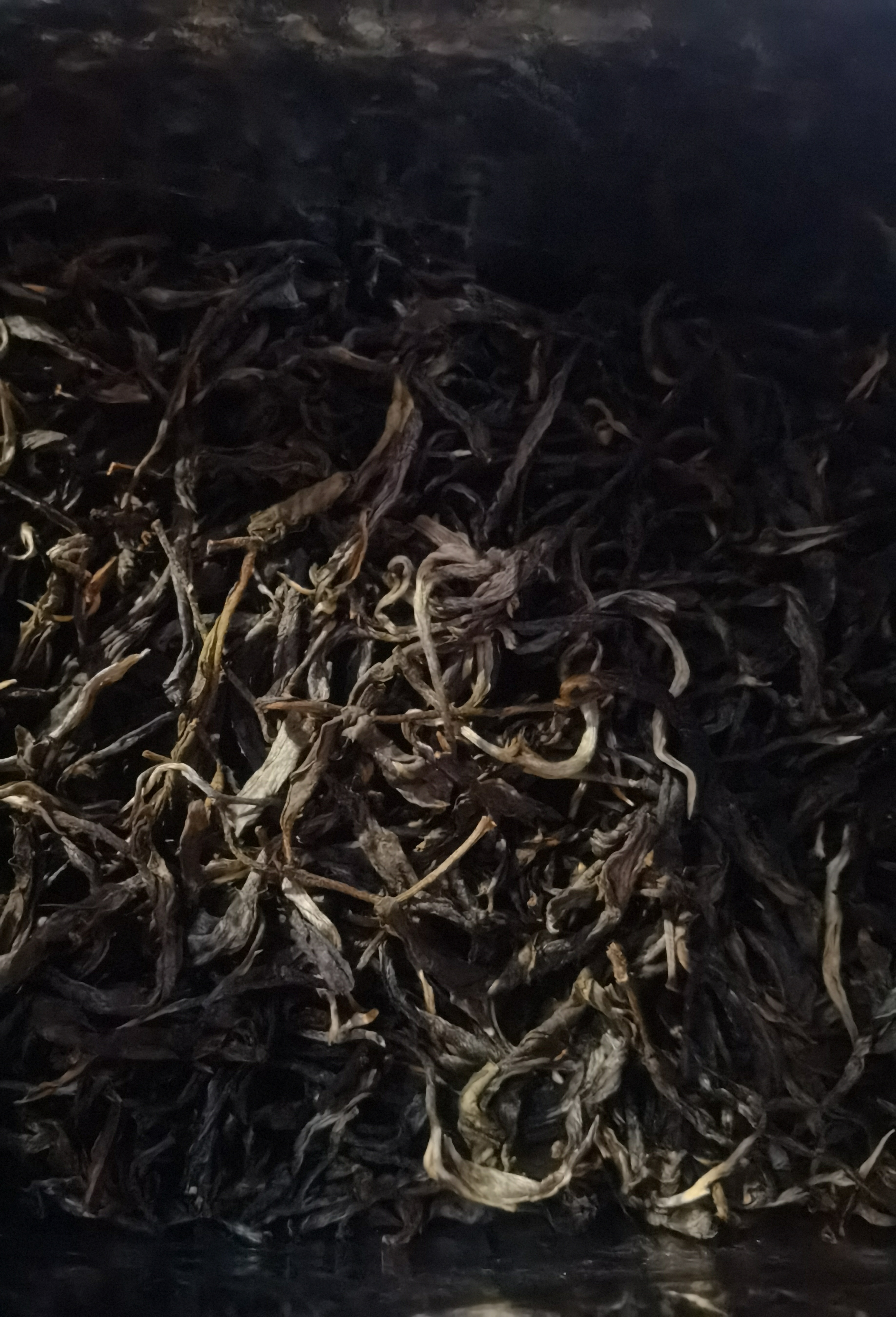 新益号茶叶普洱茶生茶 冰岛老寨生普洱散茶古树春茶松压茶礼盒装1000g 实拍图