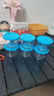 网红咸菜碗玻璃密封罐加厚酱菜盒冰箱保鲜罐小菜泡菜罐分装盒 两只随机装 2个 180ml 实拍图