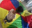 新动力彩虹伞游戏道具幼儿园儿童户外玩具早教教具感统训练玩具活动器材 实拍图