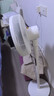 美的（Midea）【闪拆系列】一键闪电拆装直流变频家用语音电风扇一级能效轻音落地扇大风力卧室立式电扇SDJ30BC 实拍图