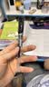 晨光0.7mm黑色中性笔大容量子弹头练字签字笔办公水笔GP1111A 3支装 实拍图