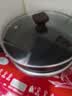 京严平底锅含钛煎锅家用铁锅0涂层不粘锅聚油煎牛排炒菜锅燃气电磁炉 【真有钛|0氟0涂层】煎炒一体+玻璃盖 适用 4-6人 28cm 物理不粘｜导热均匀｜聚油不凸 实拍图