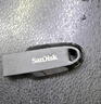 闪迪（SanDisk）64GB USB3.2 U盘 CZ550黑色 读速100MB/s 安全加密 数据恢复 学习办公电脑车载 高速大容量优盘 实拍图