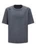 迪桑特（DESCENTE）TRAINING系列男士抗菌宽松短袖针织衫 CC-炭灰色 XL (180/100A) 实拍图
