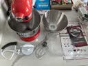 KitchenAid（凯膳怡）厨师机家用进口5QT双碗和面家用烘焙机多功能搅拌机 暖橘红 5KSM165PSCHT 实拍图