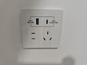 公牛（BULL）开关插座 G12系列五孔插座带USB+Type-C 30w快充G12E537 象牙白 实拍图