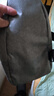 Chest bag男士时尚休闲胸包简约单肩包便捷轻便胸前包潮流斜挎包 灰 色单层 实拍图