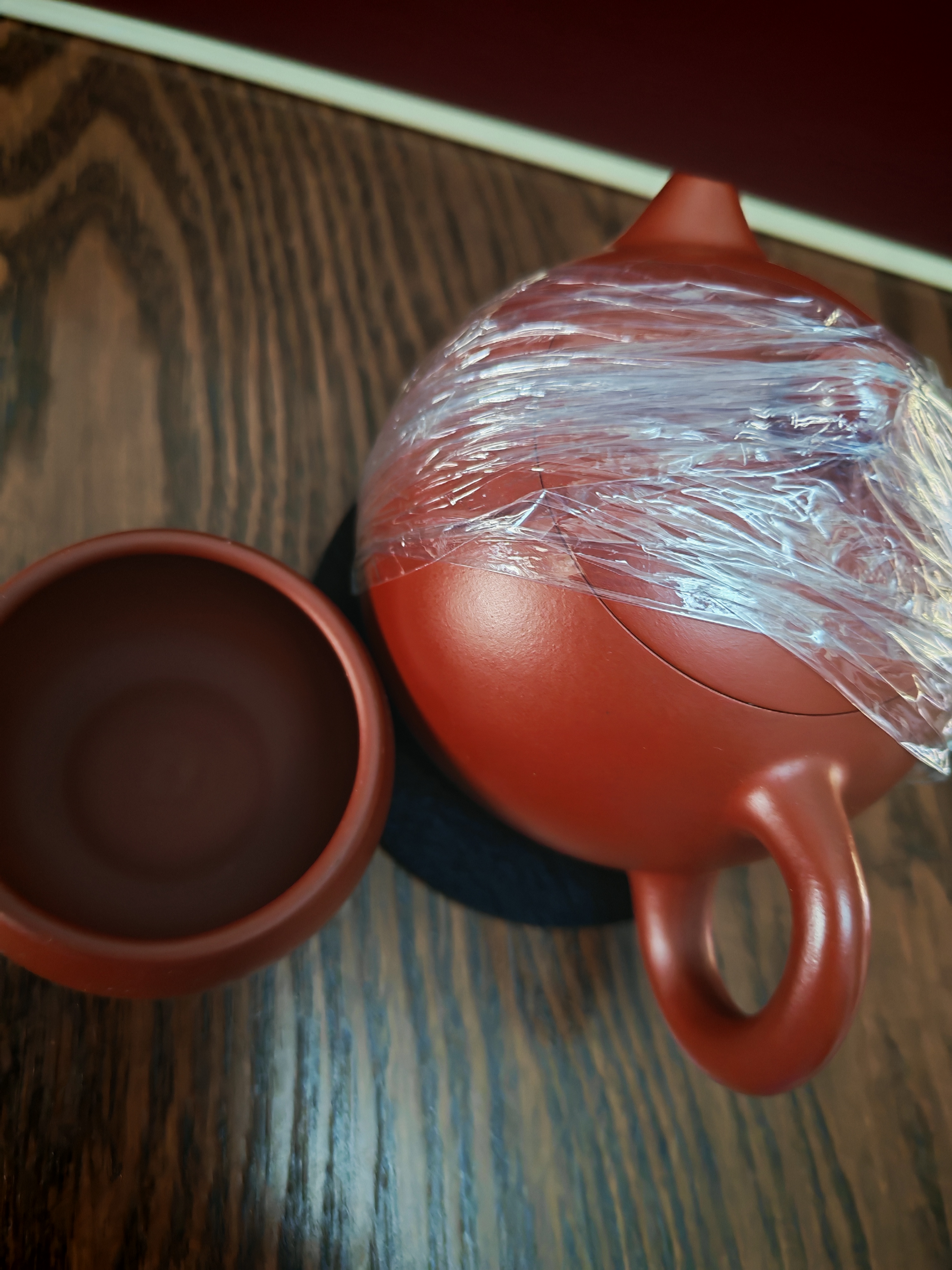 紫来顺宜兴大红袍西施壶套组纯手工高档紫砂壶功夫茶具套装送长辈礼物 【鸿运款】西施一壶四杯套组 实拍图