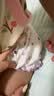 贝瑞加（Babyprints）宝宝内裤4条装女童平角短裤小女孩纯棉面包裤柔软打底裤 紫兔100 实拍图