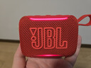 JBL GO5 音乐金砖五代 蓝牙音箱 便携迷你音响 氛围灯音箱 低音炮 送朋友 口袋音箱 Pocket 石榴红 实拍图