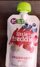 小皮（Little Freddie）蓝莓谷物草莓果泥 婴儿水果泥 欧洲进口宝宝辅食泥谷物泥100g*1袋 实拍图