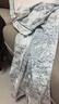 婧麒（JOYNCLEON）月子服纯棉春夏孕妇可哺乳睡衣产前产后透气舒适蓝XXL Jyz154235 实拍图