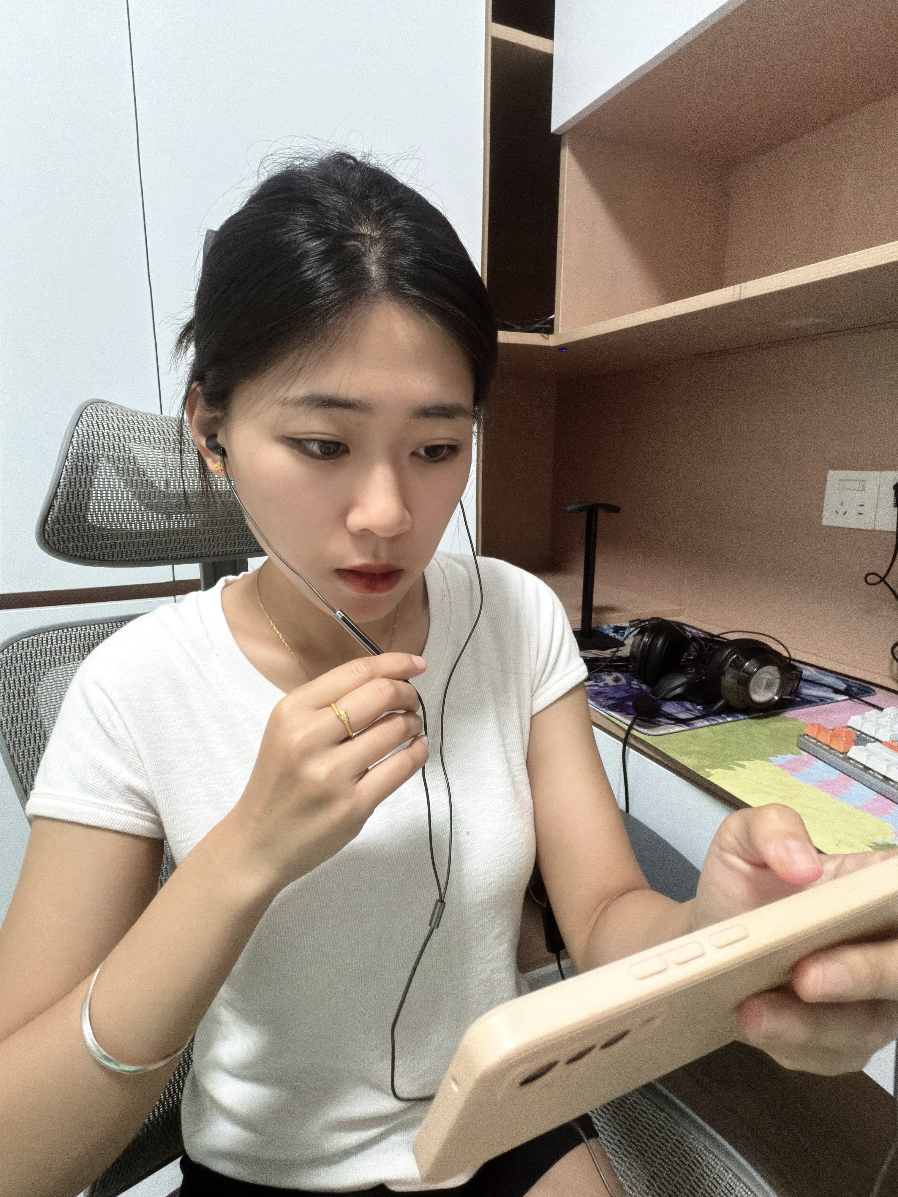 AS适配索尼【2026最新款丨柏林之声】深度降噪有线耳机高级hifi入耳式高音质k歌音乐睡眠耳塞游戏 高雅黑【Type-C接口数字解码】适配华为苹果小米荣耀等 【即插即用+实时K歌耳返+HiFi无损音 实拍图