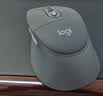 罗技（Logitech）优选系列M850L无线蓝牙鼠标M750升级款Mac苹果ipad轻音办公鼠标人体工学双模连接鼠标多设备切换 【新品】M850L石墨灰 实拍图