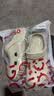 名创优品（MINISO）洞洞鞋女男夏季外穿沙滩凉鞋防滑厚底踩屎感包头凉拖鞋骨白38-39 实拍图