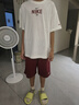 NIKE3BRAND 耐克儿童套装男童短袖T恤短裤五分裤两件套运动夏装 实拍图