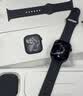 Apple/苹果 Watch S11 智能手表GPS款46毫米亮黑色铝金属表壳黑色运动型表带M/L MEVH4CH/B 实拍图