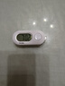 佐之寻迷你电子表只看时间迷你时钟小闹钟小钟表便携式随身挂表考研考试专用时间显示器书房钟表钥匙扣 白色闹钟款椭圆形 实拍图