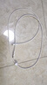 倍思 快充数据线 U-C 100W 白 1.5m + 小极充电器 2U 10.5W 白适用华为小米手机台灯电扇充电头 实拍图