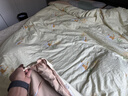 罗莱家纺可机洗100%蚕丝被子 全棉A类抗菌蚕丝子母被芯约9.4斤220*250 实拍图
