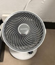 夏普小风铃空气循环扇电风扇家用小型桌面台式宿舍卧室办公室静轻音抑菌扇叶摇头台扇PJ-CA230B-A 实拍图