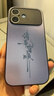 XP适用苹果17手机壳镜头全包iphone17防摔散热磨砂抗指纹商务高级感男女生保护外壳-石墨灰书法皆顺 实拍图