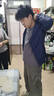啄木鸟（TUCANO）防晒衣男夏季冰感透气运动速干立领夹克皮肤衣外套男装 牛仔蓝2XL 实拍图