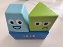 Hape(德国)益智积木玩具 软胶大颗粒拼接积木创意几何男孩女孩E9861 实拍图