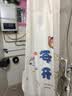 帘香客浴室防水防霉浴帘卫生间干湿分离隔断帘子每日开心120*180cm单帘 实拍图