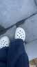 卡骆驰（CROCS）经典泡芙Clog男女一脚蹬懒人沙滩鞋 CR207521-2Y2 37 实拍图