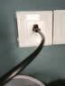 绿联超六类网线细线 CAT6A纯铜万兆成品跳线 家用电脑路由器光猫网络连接线 兼容千兆百兆宽带8米70655 实拍图