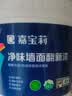 嘉宝莉补墙漆白色修补墙面翻新漆内墙去污遮盖净味速效内墙乳胶漆1kg 实拍图