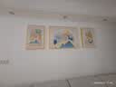 猫九酱 奶油风福瑞连绵客厅装饰画高级感沙发背景墙挂画三联画壁画 实拍图