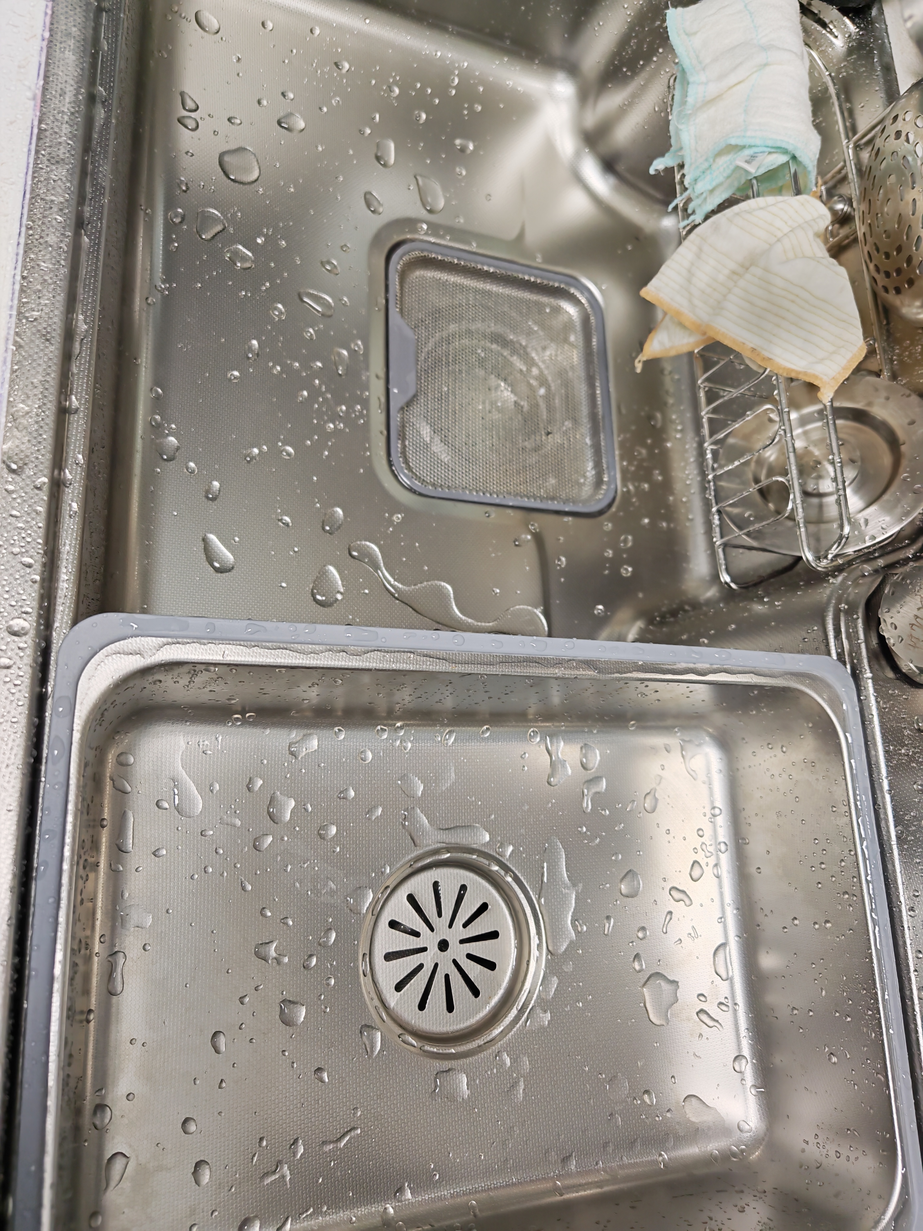 九牧优选日式厨房水槽304升级316不锈钢洗菜盆大单槽洗碗槽一体洗手池 80X46日式316集渣水槽-圆抽拉全配置 水槽套餐 实拍图